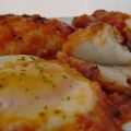 BACALAO CON TOMATE Y HUEVOS ESCALFADOS