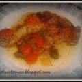 Pollo con cerveza y miel
