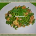 GUISANTES CON PAVO Y PATATAS