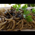 Espaguetis con tinta