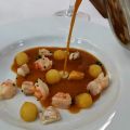 SUQUET DE PATATAS Y PESCADO DE ROCA.
