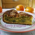 Bizcocho de mandarina con semillas de amapola