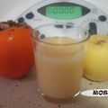 ZUMO DE KAKI CON MANZANA THERMOMIX