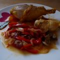 Gracioso el pollo al chilindrón