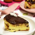  Pastel esponjoso de queso y pepitas de[...]
