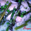 MERLUZA EN SALSA VERDE CON ESPÁRRAGOS VERDES