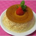 Flan con leche condensada