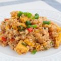 Arroz chaufa. Receta peruana