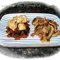 Pollo al Sesamo con champiñones