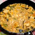 Meloso de cebada y Kamut con coliflor