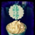 Cupcakes de cerezas frescas