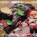 Tronco de Navidad relleno de Tiramisú