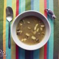 Sopa de champiñones