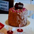 Valentine´s Chocolate Layer Cake