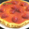PASTEL DE QUESO Y FRESAS FRESCAS