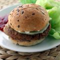Hamburguesas vegetales de alubias
