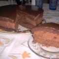 TORTA DE MOUSSE CON GANACHE DE CHOCOLATE