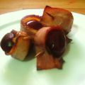 Bocado de cereza y bacon