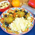 Pollo con sabor marroquí