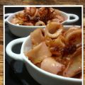 CHIPIRONES CON CEBOLLA CARAMELIZADA