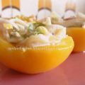 Melocotones rellenos