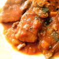 Fricandó de Ternera con truco.