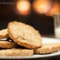 Galletas de Avena, naranja y jengibre