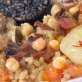 Arroz completo al horno