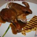 Pato a la naranja y canela.
