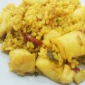 Arroz con sepia