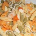 Pasta Multicolor con Gulas, Gambas y Palitos de[...]