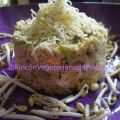 Timbal de cous-cous con huevo, pimiento verde y[...]
