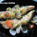 SALMÓN CON ALMEJAS
