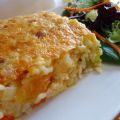 GRATINADO DE ARROZ CON VERDURAS Y QUESO