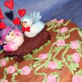 TARTA  TORTOLITOS (SELVA NEGRA)