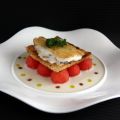 Perlas de sandía y crocante de queso con[...]