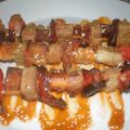 Pinchitos de calabaza, tofu y pimiento en[...]