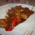 Cerdo agridulce.