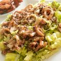 Ensalada tibia de calamares
