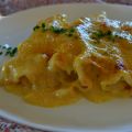 Canelones de marisco faciles para navidad