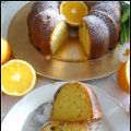 Bizcocho de naranja con pepitas de chocolate