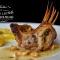 CHULETAS DE CORDERO LECHAL ASADAS CON SALSA DE[...]