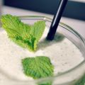 Batido de limón y hierbabuena