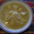 SOPA DE ARROZ Y PATATA  Y SORTEO