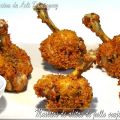 Muslitos de alitas de pollo crujientes