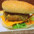 Hamburguesa de garbanzos y calabacín con[...]
