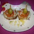 PINCHOS DE POLLO Y TOMATE