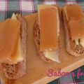 Montadito de queso curado y membrillo