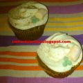 Cupcakes de tarta de zanahoria