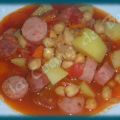 Guiso rápido de garbanzos con chorizo y[...]